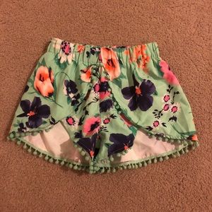 Floral shorts
